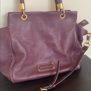 Marc by Marc Jacobs crossbody leather satchel